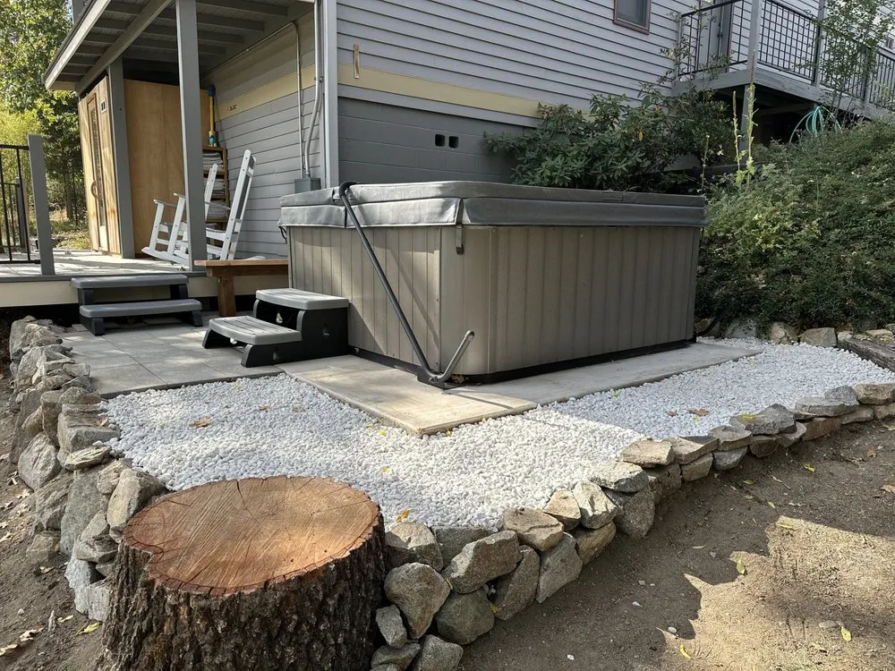 Professional landscape installation in Medford, OR by Farrow Landscape