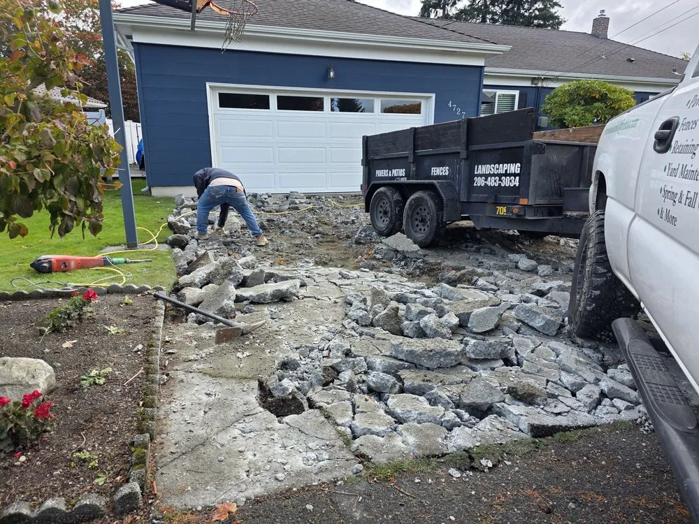 Expert landscape installation with custom design in Bellevue, WA by Fascination  Garden