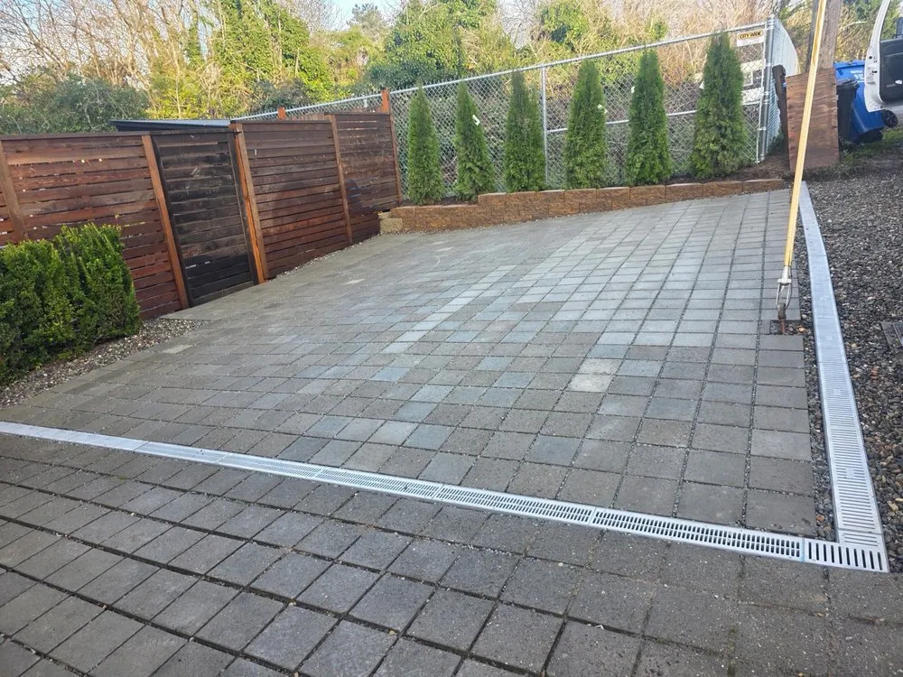 Expert landscape installation with custom design in Everett, WA by Fascination Garden