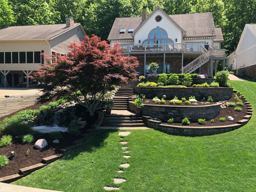 Professional landscaping services with custom design across Mount Vernon, OH - Fast Eddy's Grounds Maintenance