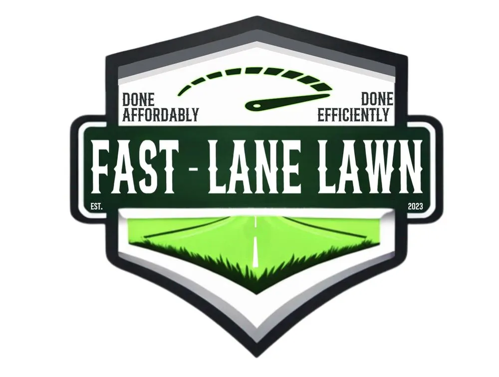 Local lawn mowing service with custom design in Valleyford, WA by Fast Lane Lawn