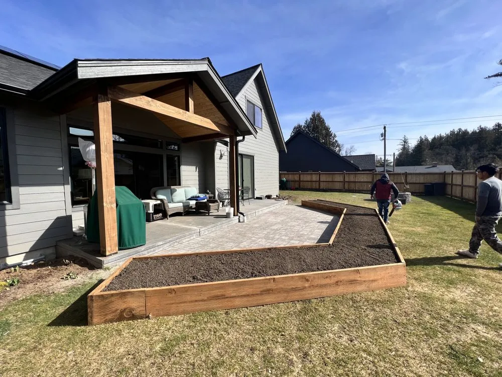 Professional landscape installation in Bellingham, WA - Fast Pace Services