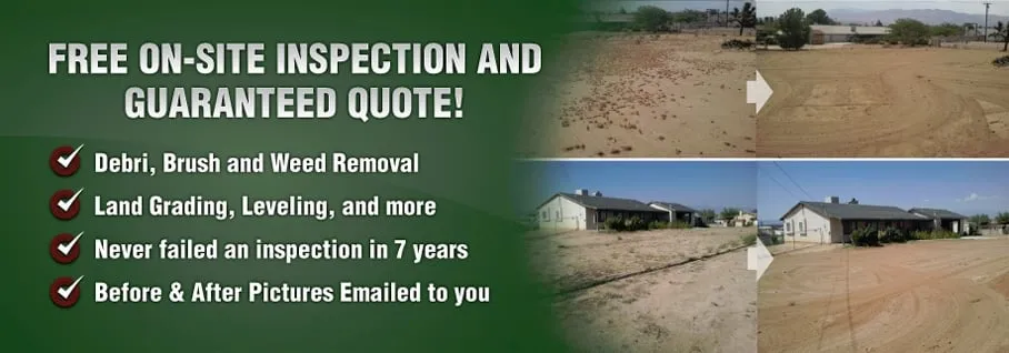 Local yard maintenance in Hesperia, CA - Fast Trac Tractor Service