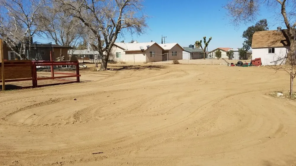 Local yard cleanup service near you in Hesperia, CA by Fast Trac Tractor Service