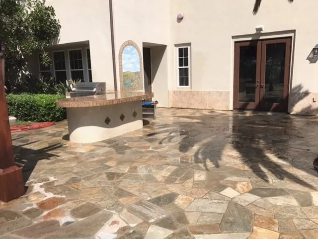 Top-rated lawn mowing service for residential properties in San Diego, CA by FAT Concrete Construction