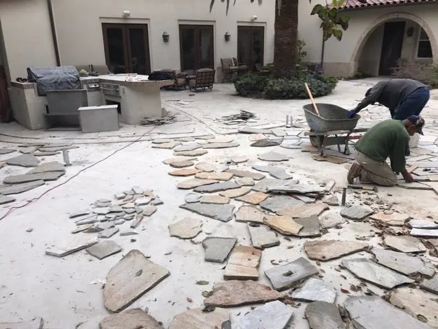 Professional lawn mowing service in San Diego, CA by FAT Concrete Construction