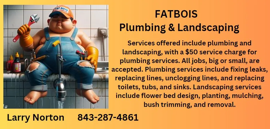 Professional landscaping services for beautiful yards across Wallace, SC - Fatbois Plumbing and Landscaping