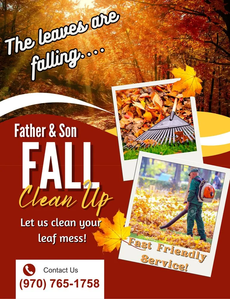 Affordable yard cleanup service in Montrose, CO - Father & Son Fall Clean Up