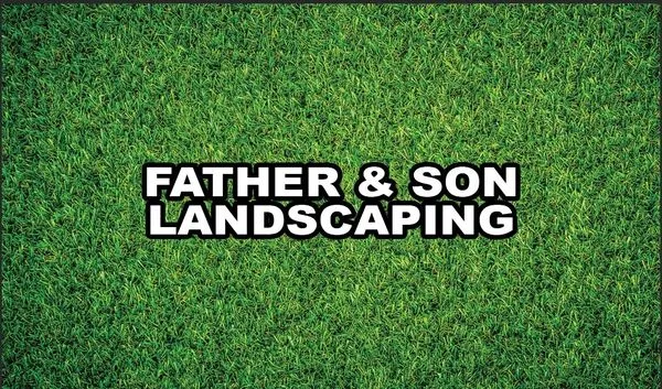 Father & Son Landscaping Logo