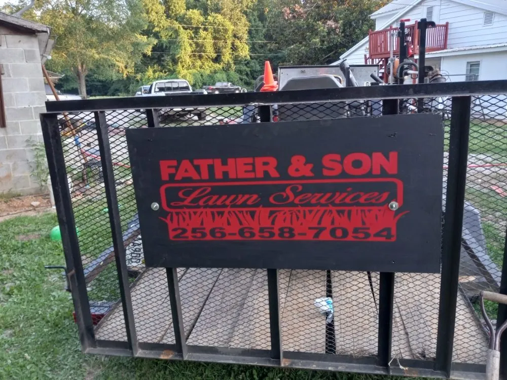 Local yard maintenance in New Market, AL by Father & Son Lawn Services