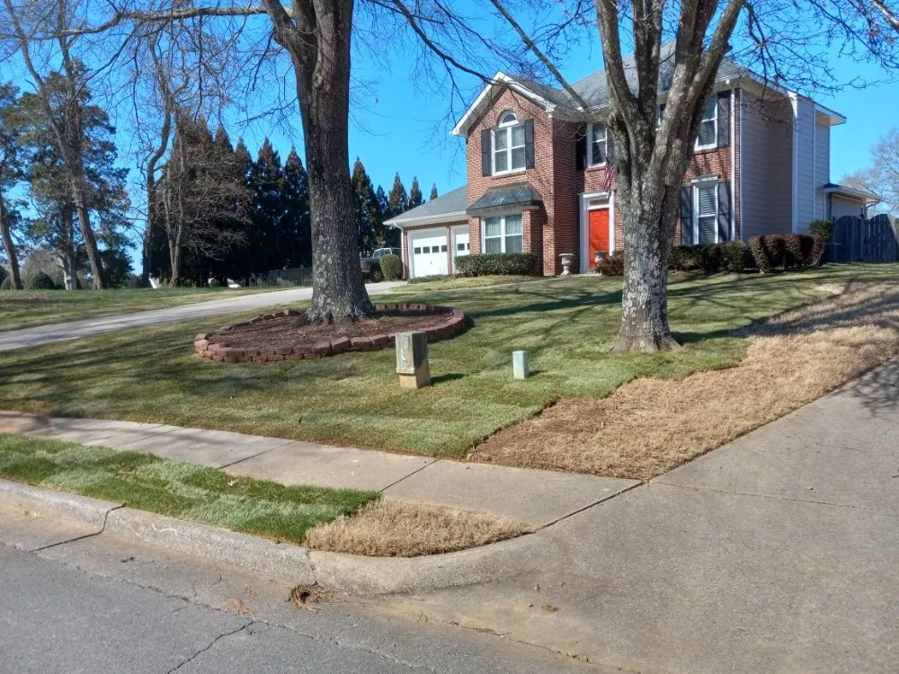 Local lawn mowing service for residential properties across New Market, AL - Father & Son Lawn Services