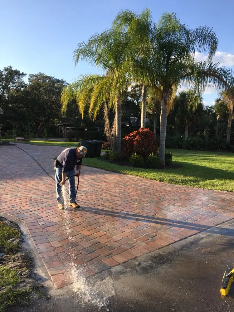 Reliable lawn mowing service experts serving Sarasota, FL - Father & Son Pavers and Landscaping