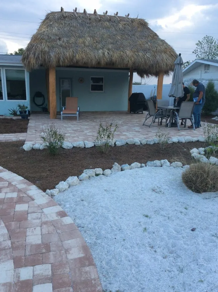 Local yard cleanup service for beautiful yards across Sarasota, FL - Father & Son Pavers and Landscaping