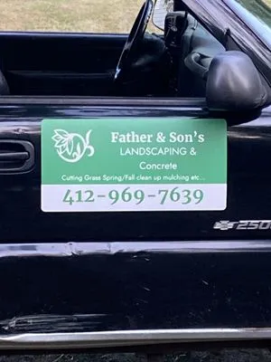 Father & Son’s Landscaping & Concrete