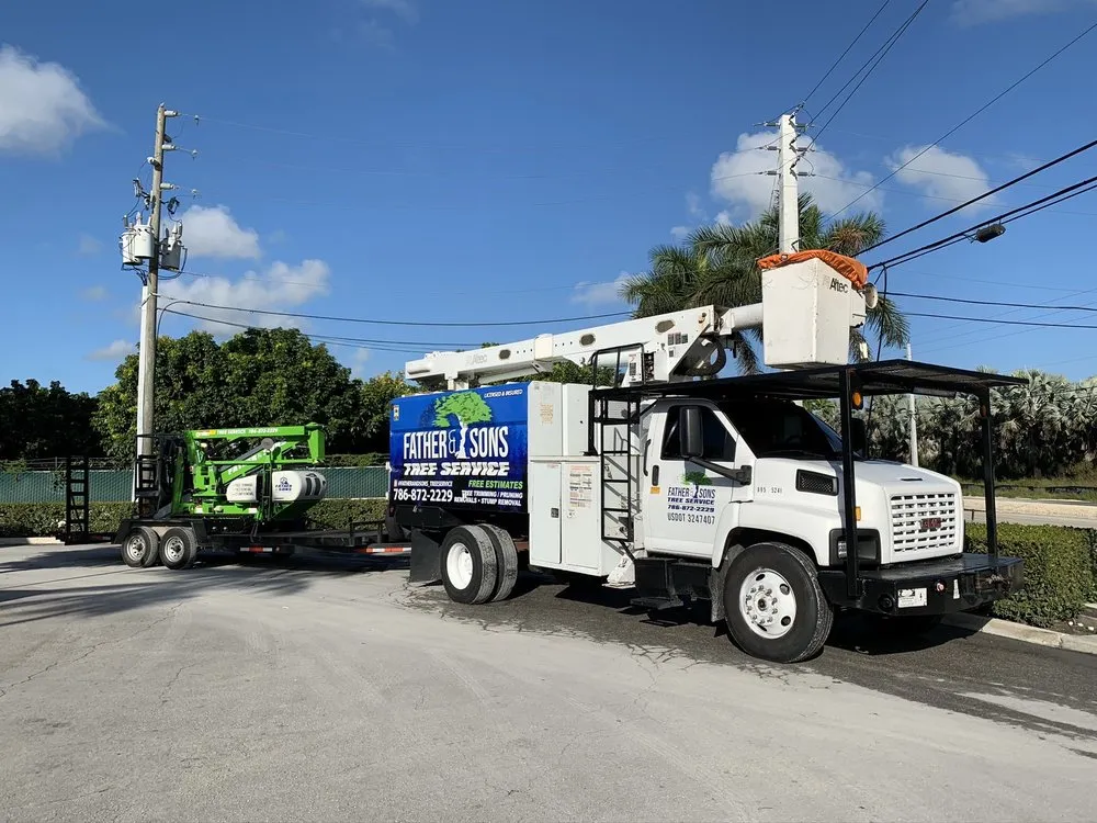 Custom landscape design in Homestead, FL by Father & Sons Tree Service