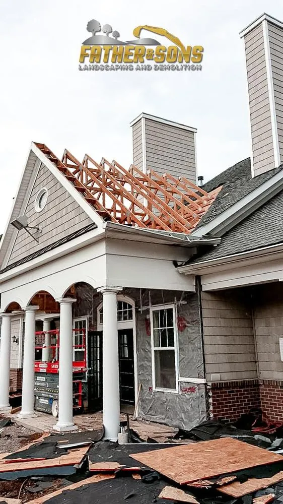 Reliable yard cleanup service in Woburn, MA - Father & Sons