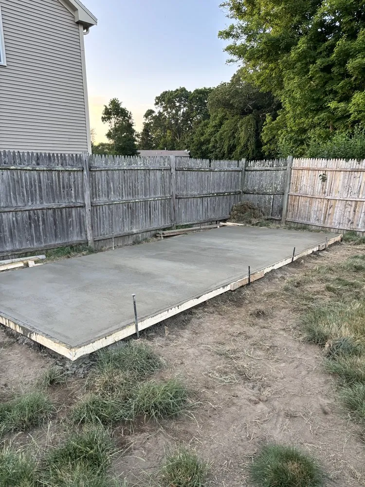 Affordable landscape installation for beautiful yards across Weymouth, MA - Father and Son Construction