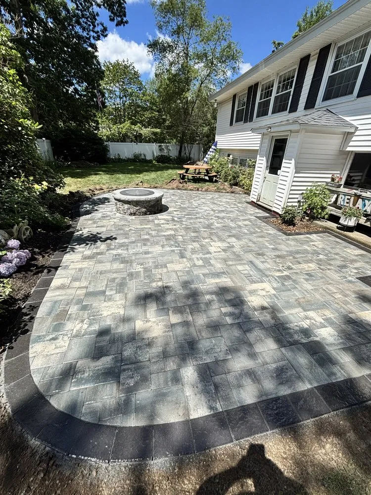 Affordable garden landscaping in Weymouth, MA by Father and Son Construction