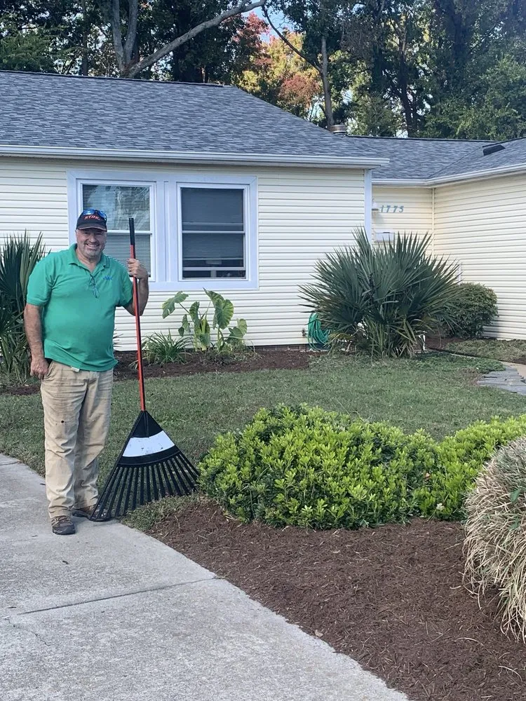 Local lawn mowing service in Hampton, VA by Father and Son Landscaping