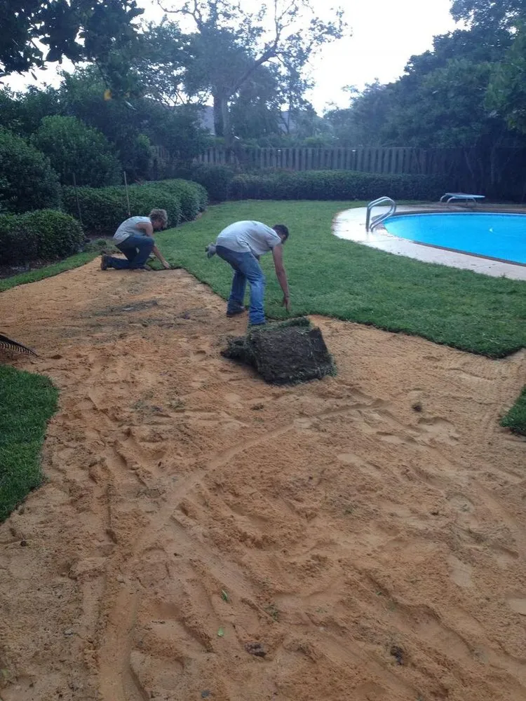 Professional landscape installation in Navarre, FL - Father and Son Pest and Lawn Solutions