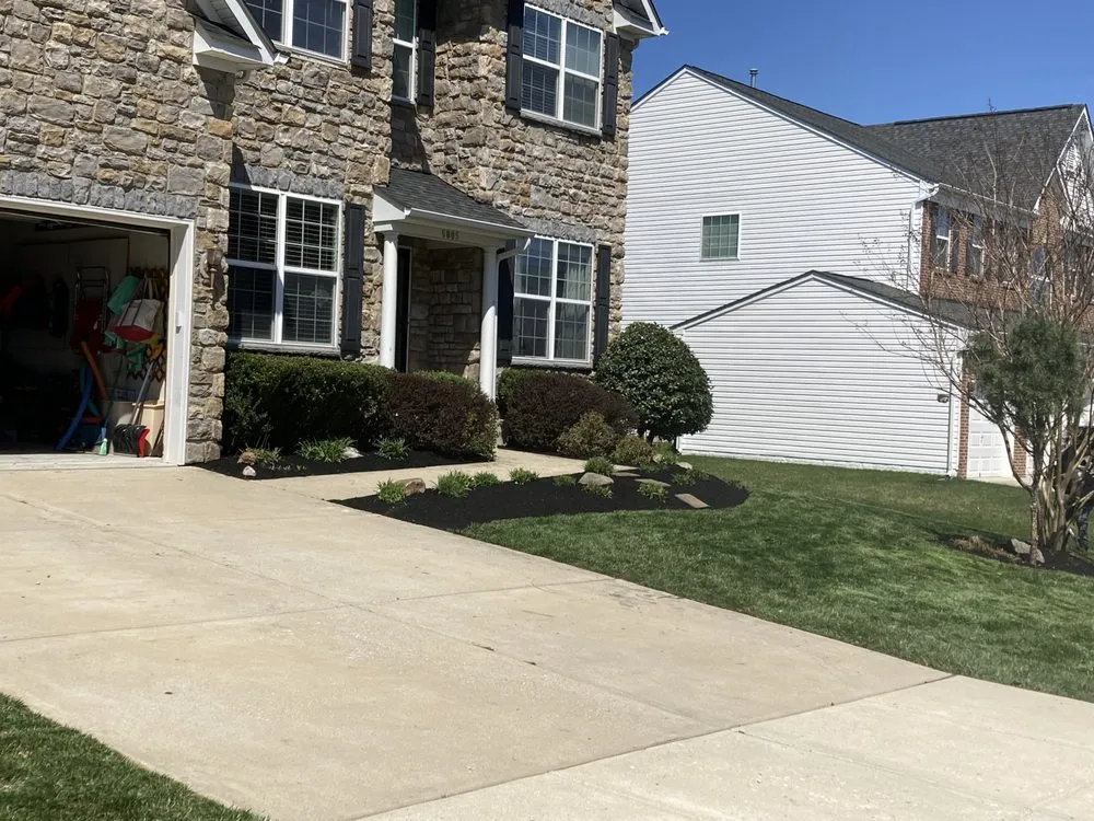 Custom landscape design in Elkridge, MD by Father and Sons Landscaping & Construction