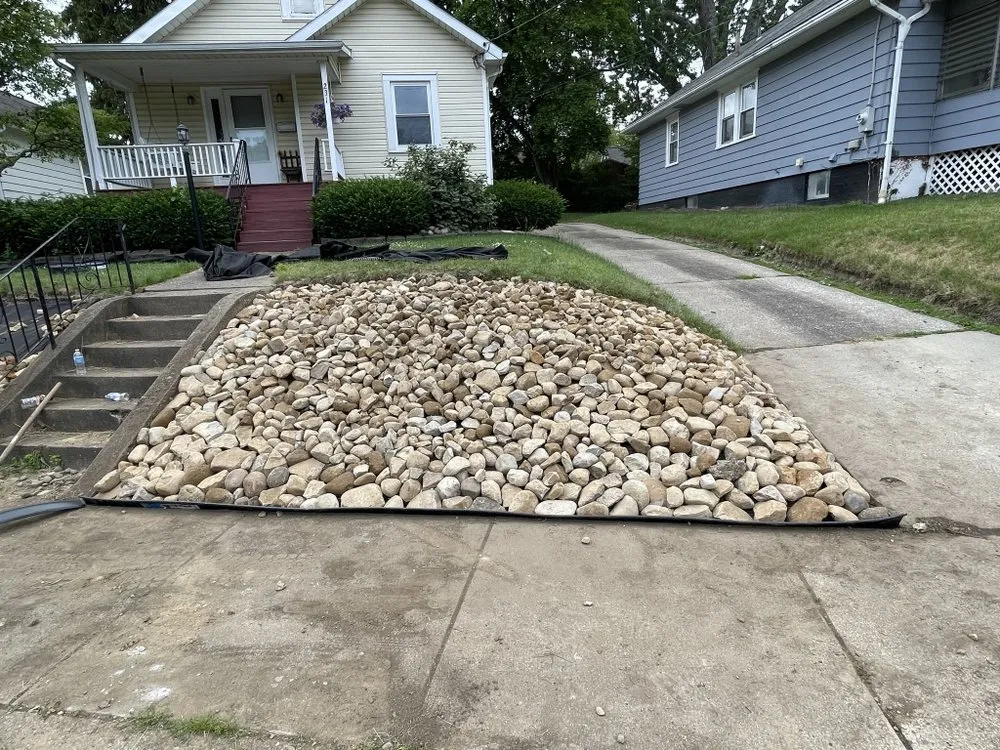 Reliable residential landscaping in Akron, OH by Father and Sons Landscaping
