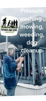 Father And Sons Lawncare Services Logo