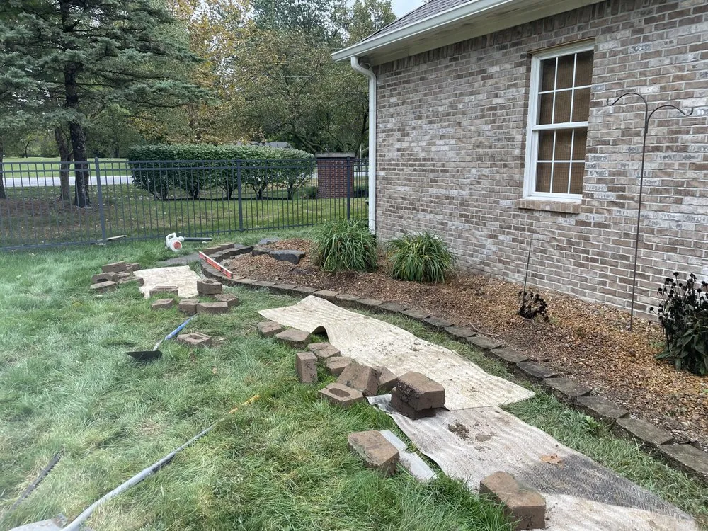 Professional landscape design for beautiful yards in Mooresville, IN by Father and sons solutions