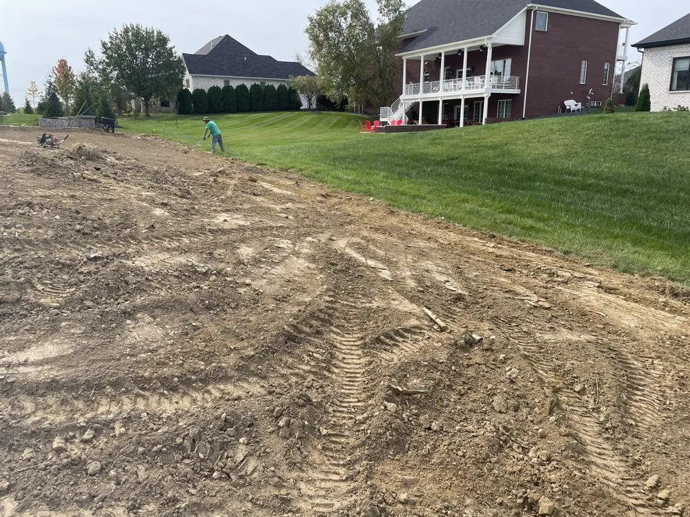 Professional lawn mowing service for residential properties in Mooresville, IN by Father and sons solutions