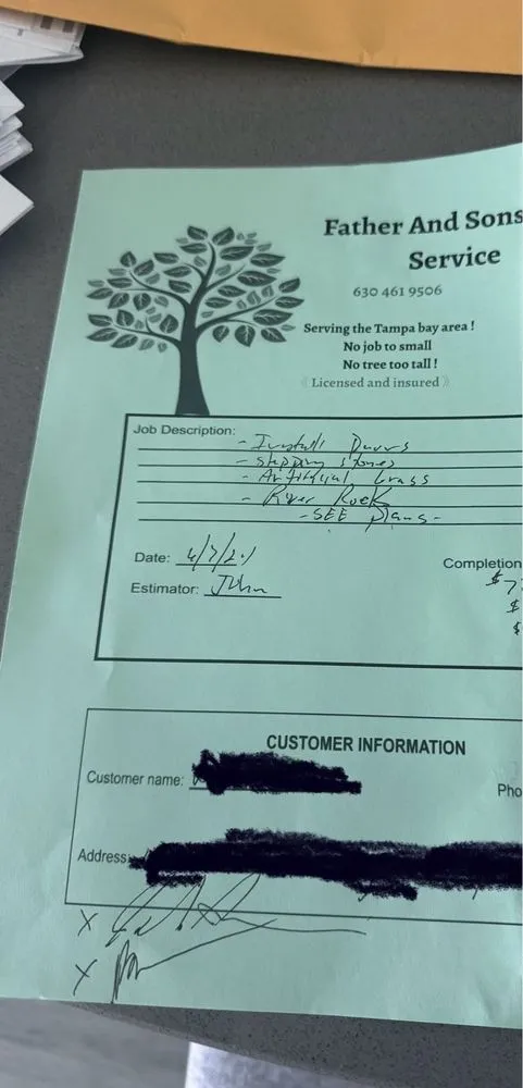 Expert lawn mowing service in Hudson, FL - Father and Sons Tree Service