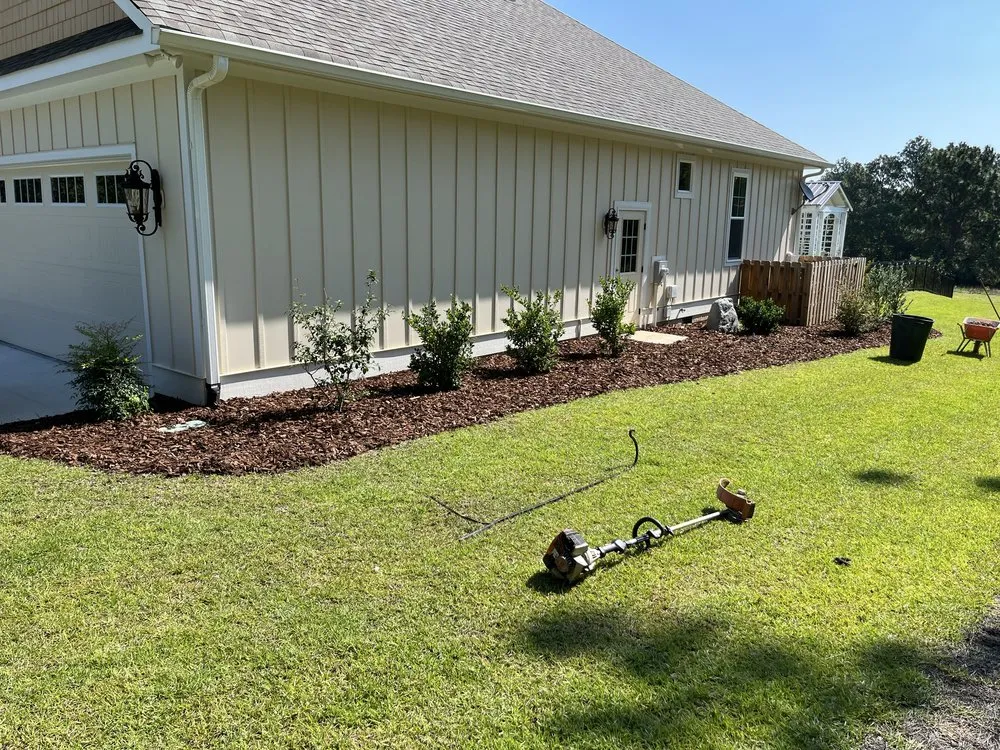 Custom outdoor landscaping in Hamlet, NC - Father N Son Lawn Care