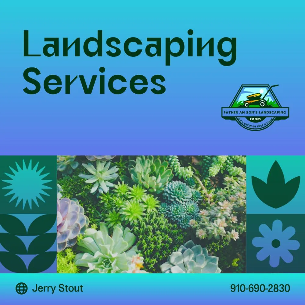 Professional lawn mowing service experts serving Hamlet, NC - Father N Son Lawn Care