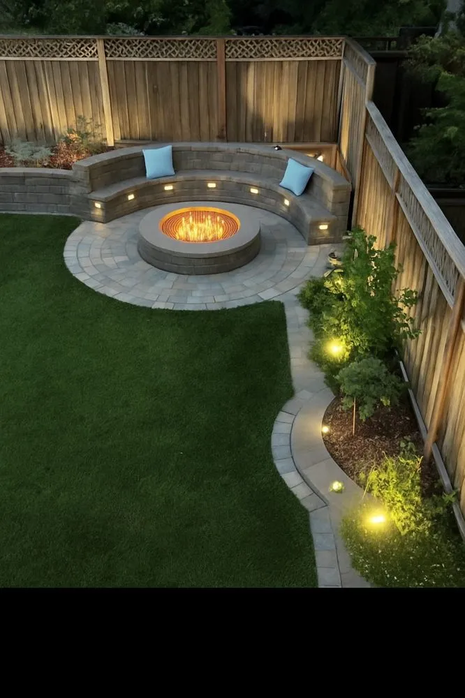 Custom residential landscaping for homes in Cottage Hills, IL by Father N Sons Landscaping