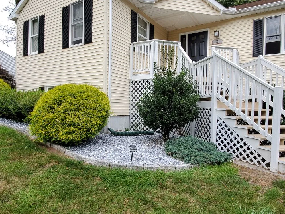 Local residential landscaping for homes in Enfield, CT by Father Nature Landscaping