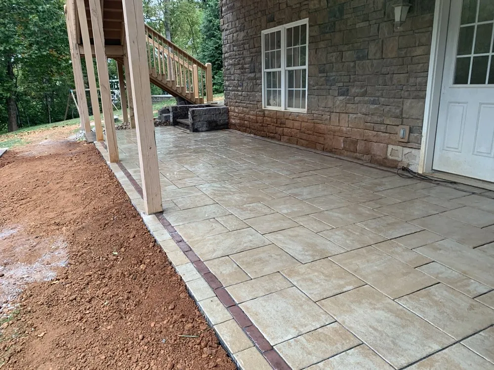 Professional landscaping services with custom design across Bedford, VA - Father Paver