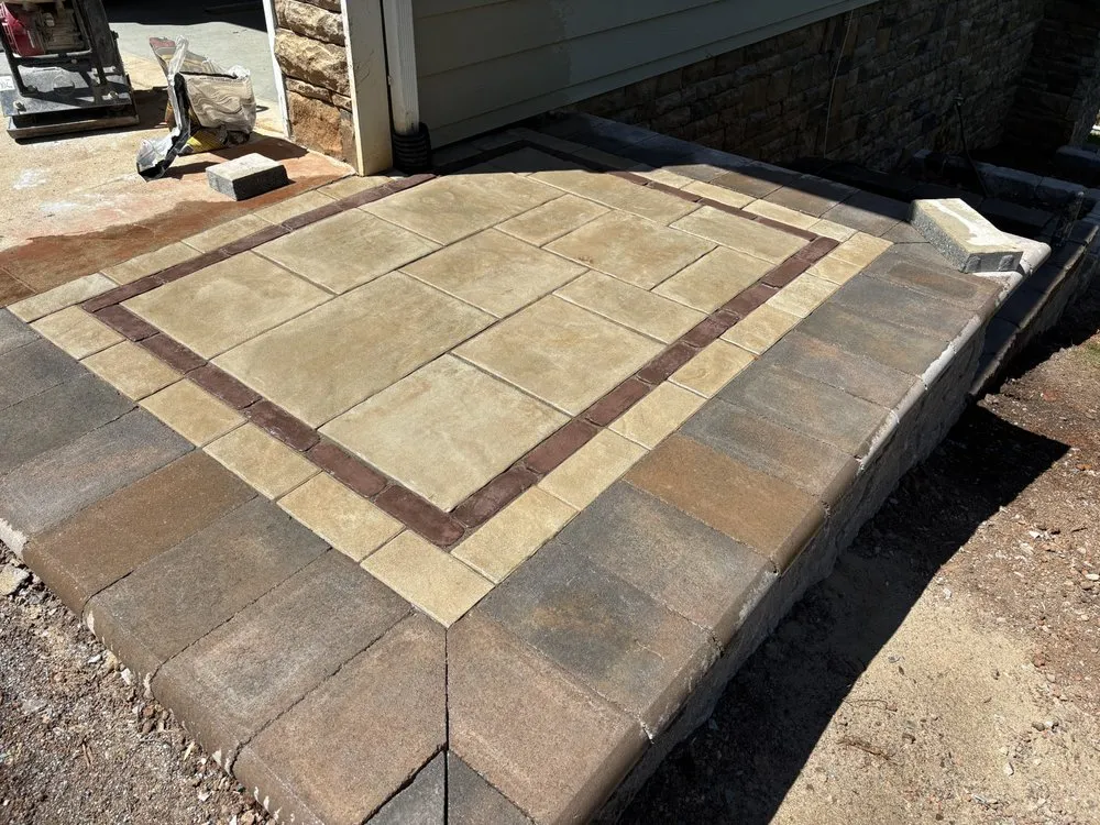 Professional landscaping services with custom design across Bedford, VA - Father Paver