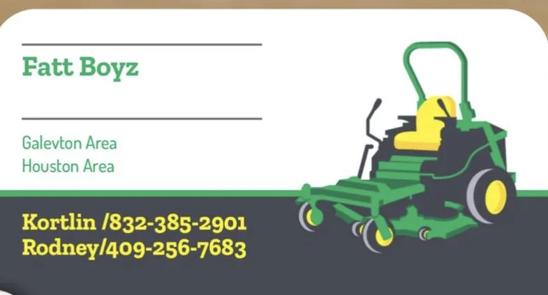 Custom landscape installation in Texas City, TX by Fatt Boyz Lawn Service