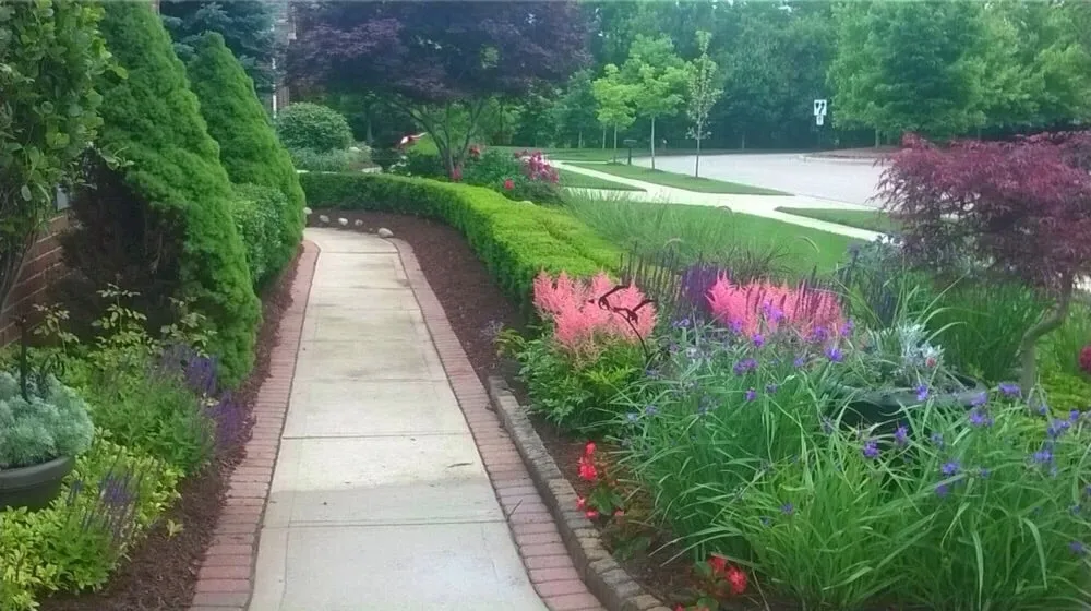 Local garden landscaping in South Lyon, MI by Faulkner Outdoor Services