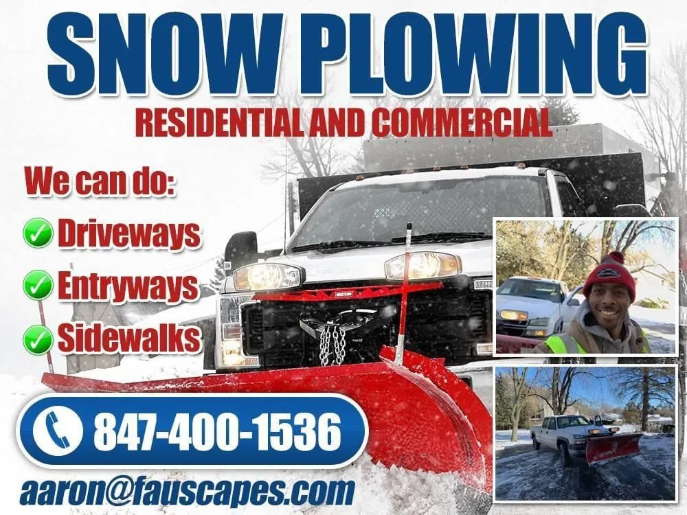 Professional landscape installation in Vernon Hills, IL by Fauscapes Landscaping & Snow Removal