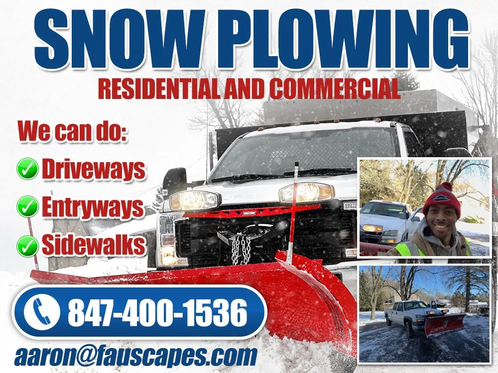 Reliable lawn mowing service for homes across Vernon Hills, IL - Fauscapes Landscaping & Snow Removal
