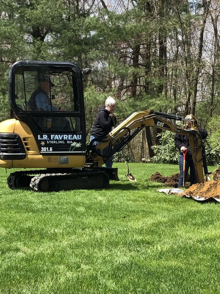 Affordable landscape installation experts serving Sterling, MA - Favreau L R Septic Service