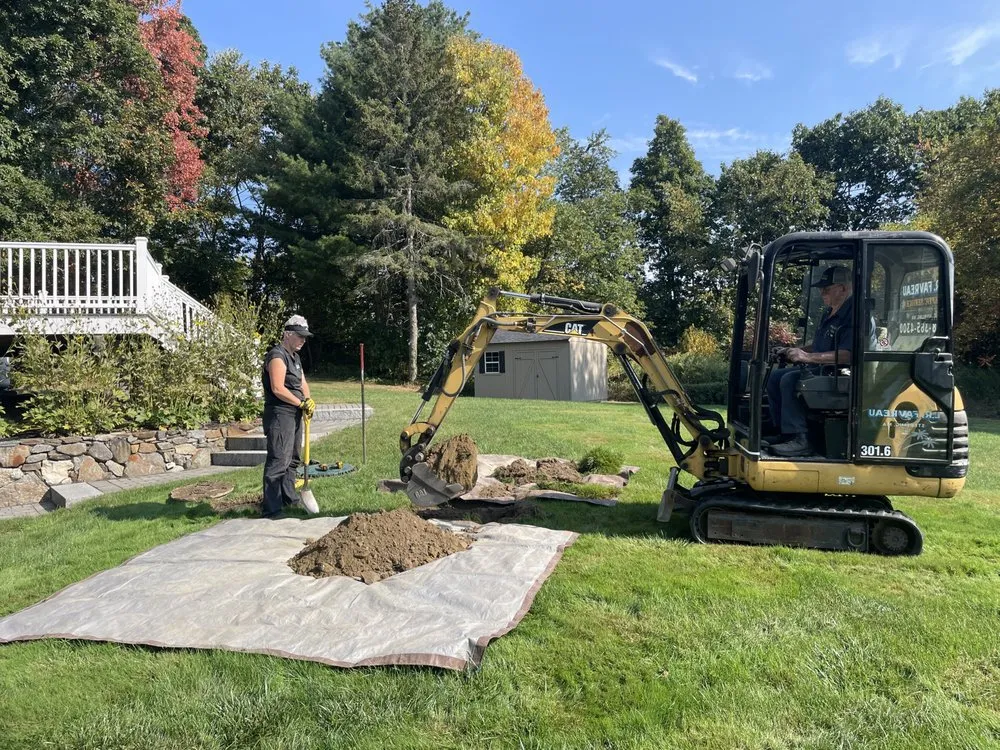 Top-rated residential landscaping in Sterling, MA - Favreau L R Septic Service