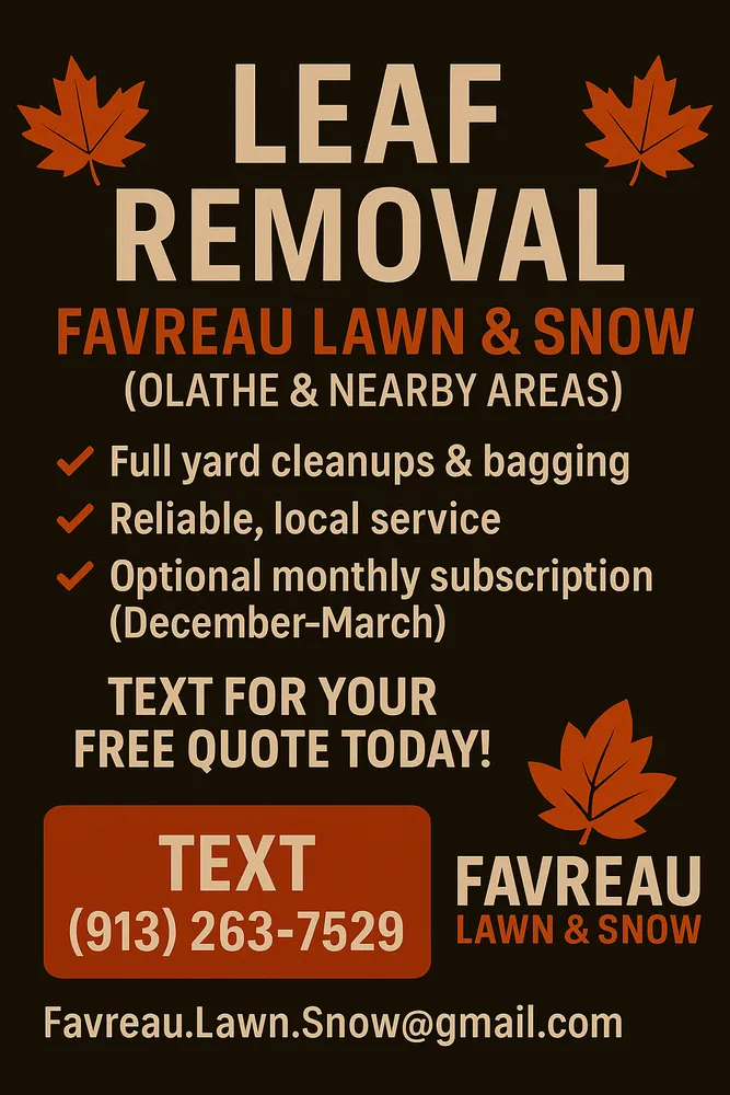 Trusted lawn mowing service with custom design across Olathe, KS - Favreau Lawn & Snow