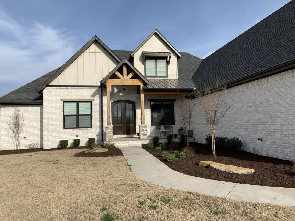 Affordable garden landscaping in Fayetteville, AR by Fay-Ark Lawn Co.