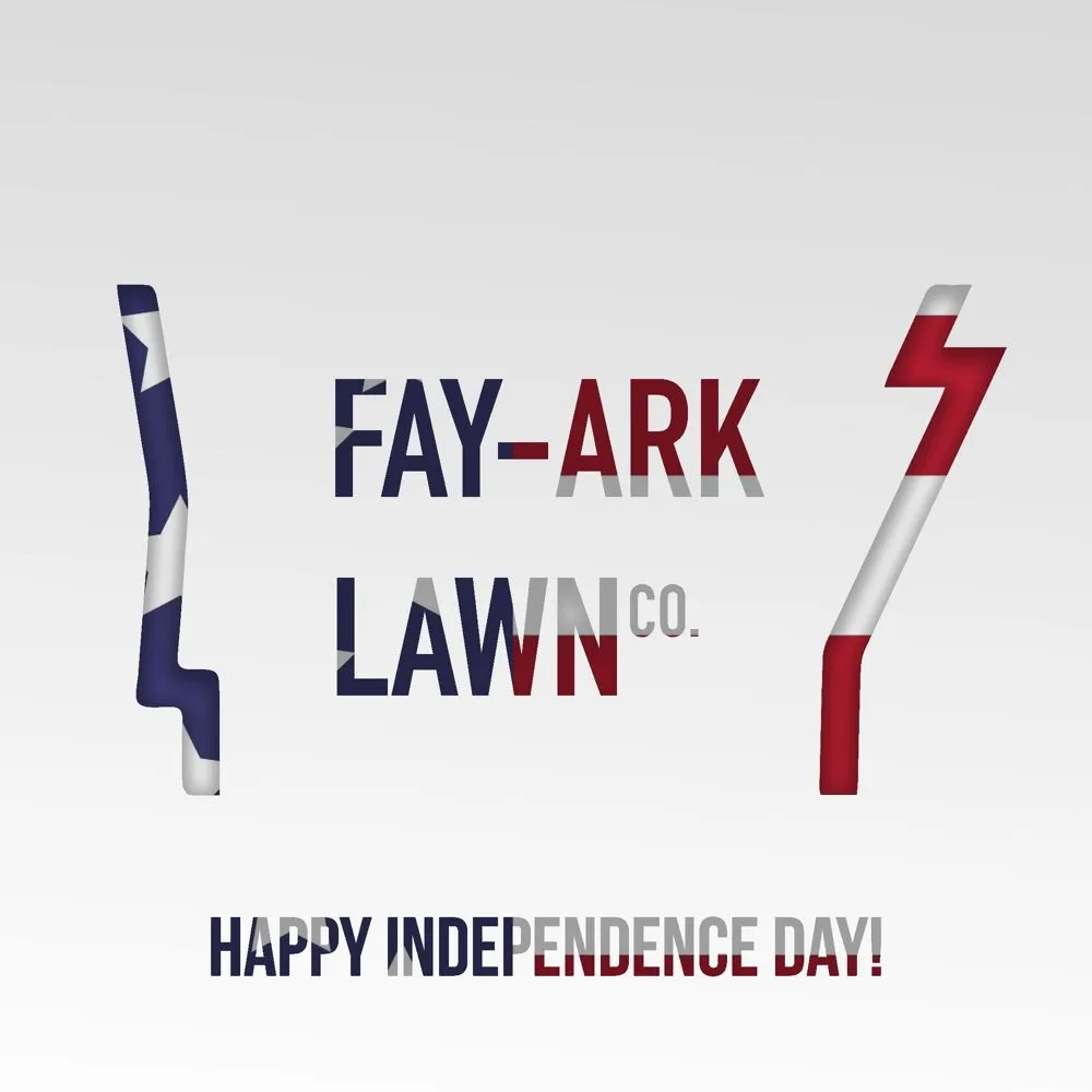 Custom residential landscaping with custom design in Fayetteville, AR by Fay-Ark Lawn Co.