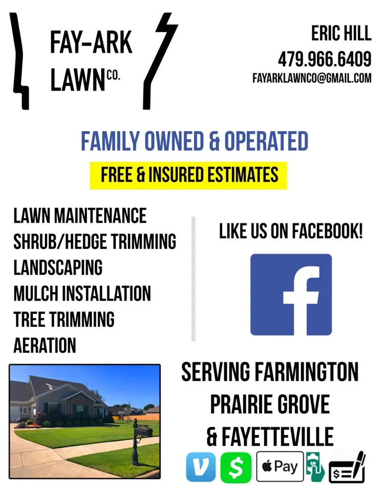 Reliable lawn mowing service in Fayetteville, AR - Fay-Ark Lawn Co.