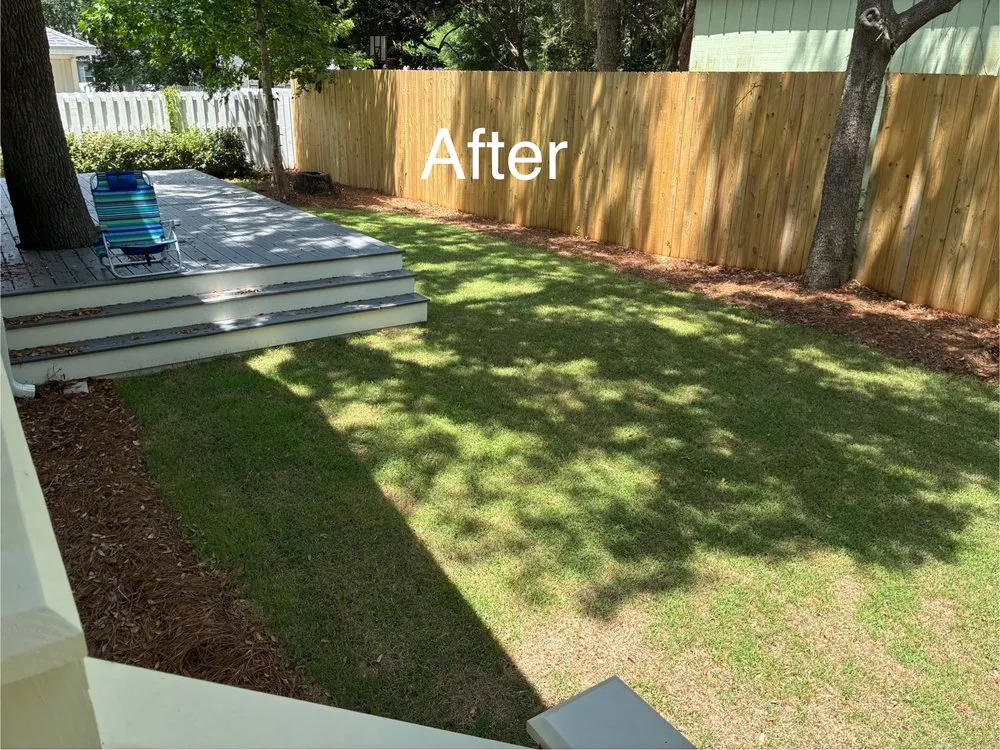 Affordable landscape installation in Freeport, FL by Faye’s Lawn Services