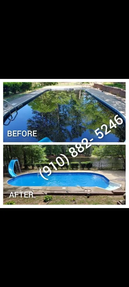 Custom outdoor landscaping in Spring Lake, NC by Fayetteville Pool Cleaning & Lawn