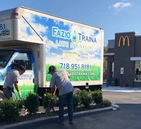 Top-rated landscape design with custom design across Brooklyn, NY - Fazio-Traina Lawn Sprinklers