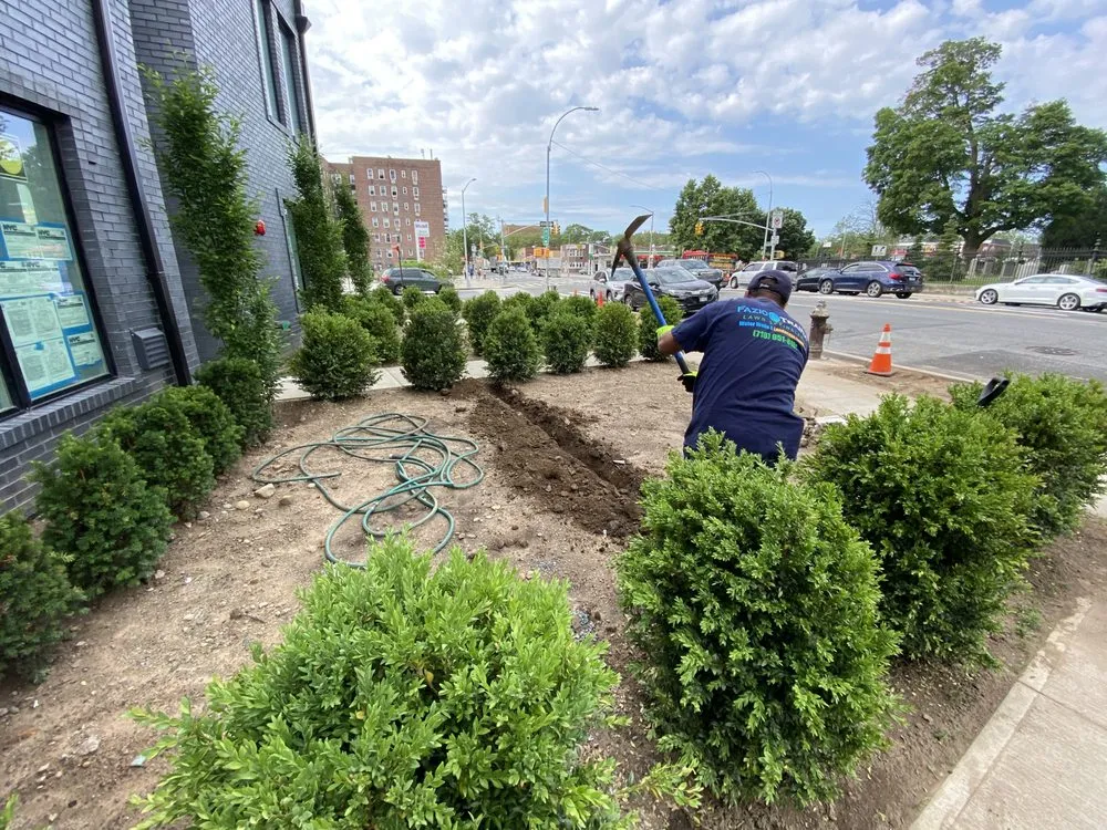 Professional landscaping services in Brooklyn, NY by Fazio-Traina Lawn Sprinklers